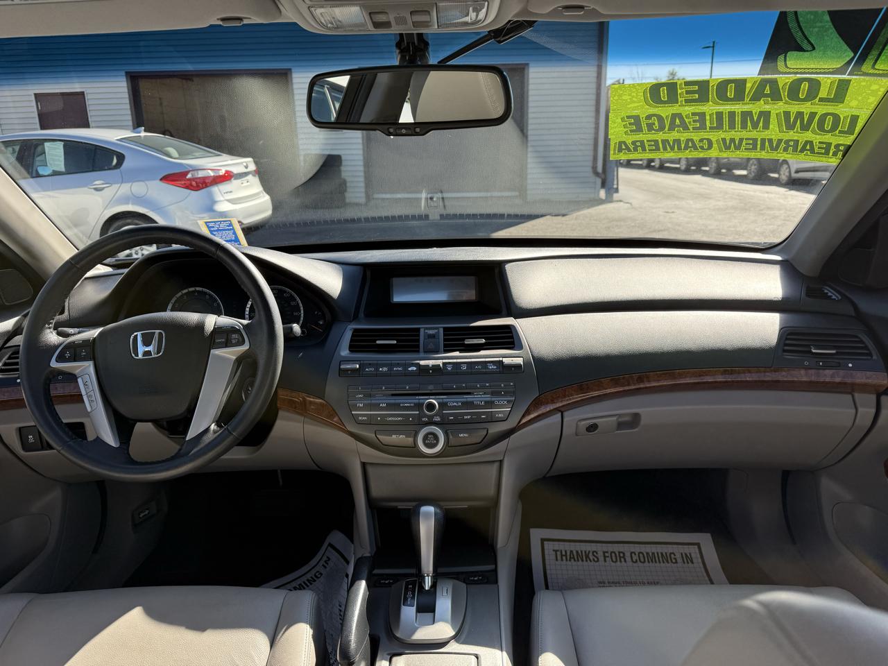 Honda Accord Sdn 4dr V6 Auto EX-L 2012