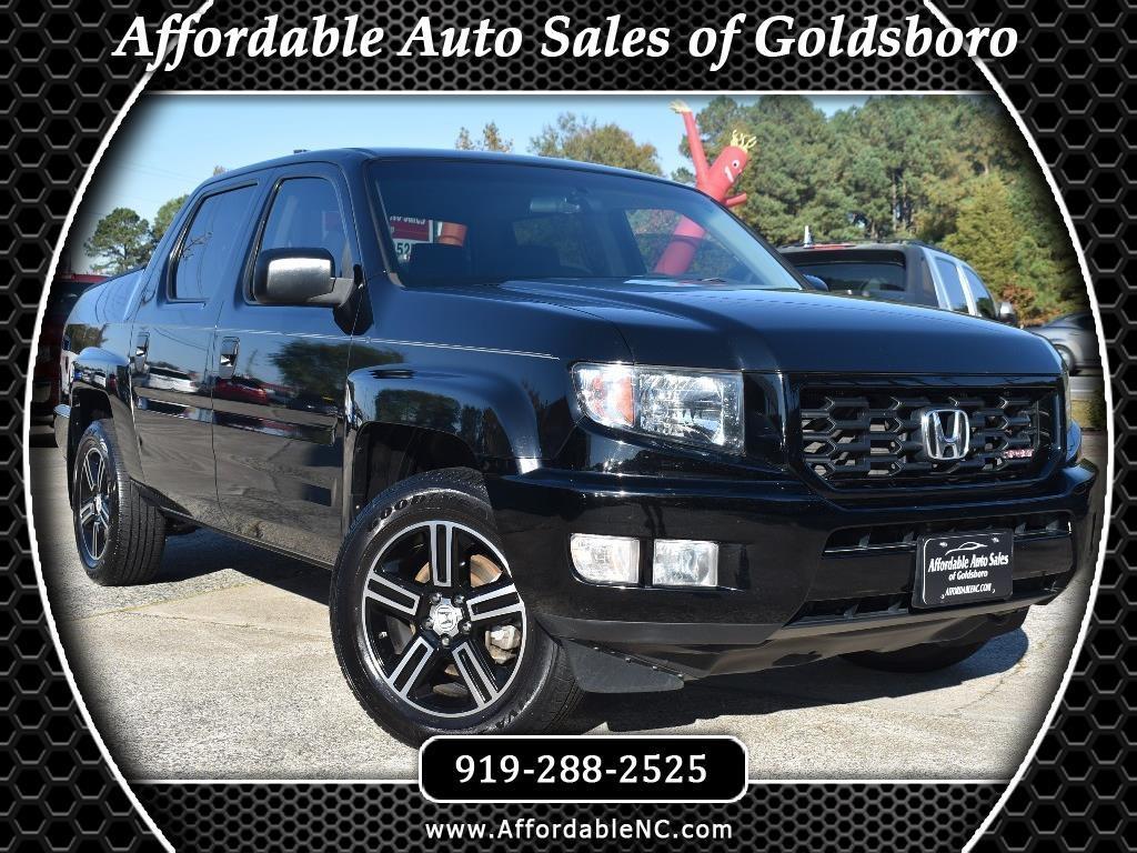 Used 2012 Honda Ridgeline 4WD Crew Cab Sport for Sale in GOLDSBORO 