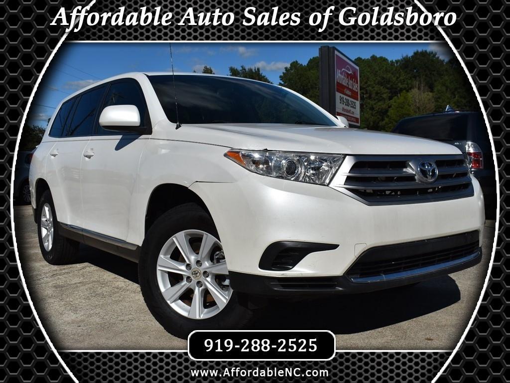 Toyota Highlander FWD 4dr I4 (Natl) 2012