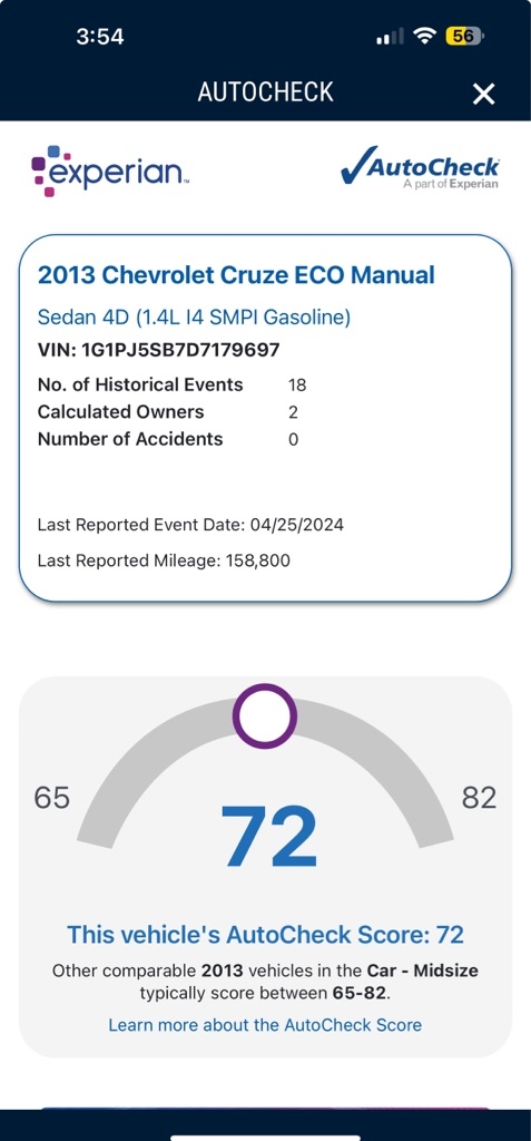 Chevrolet Cruze ECO Manual 2013