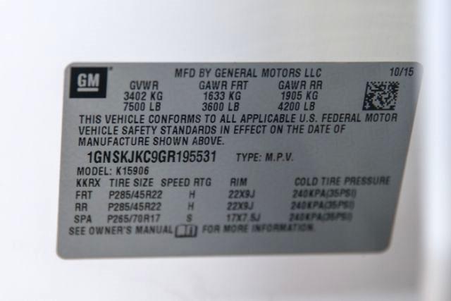 Chevrolet Suburban  2016