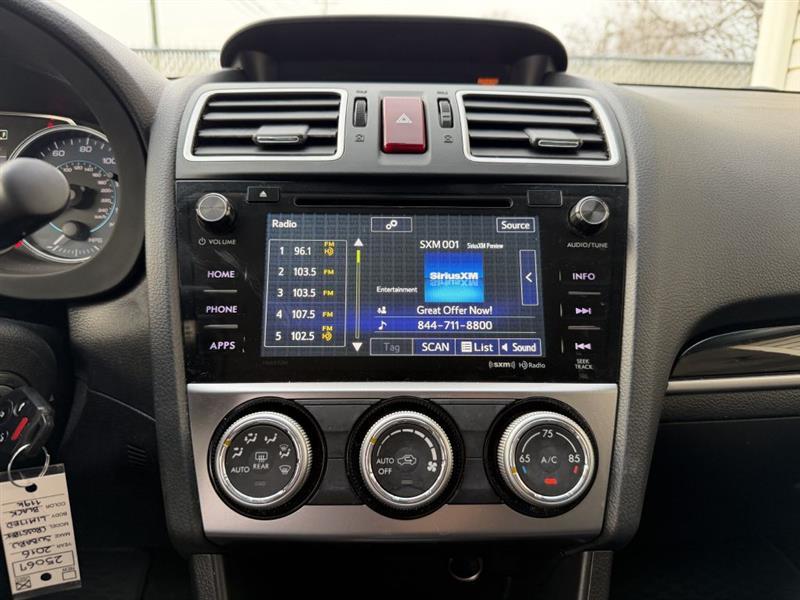 Subaru Crosstrek 2.0i Limited PZEV CVT 2016