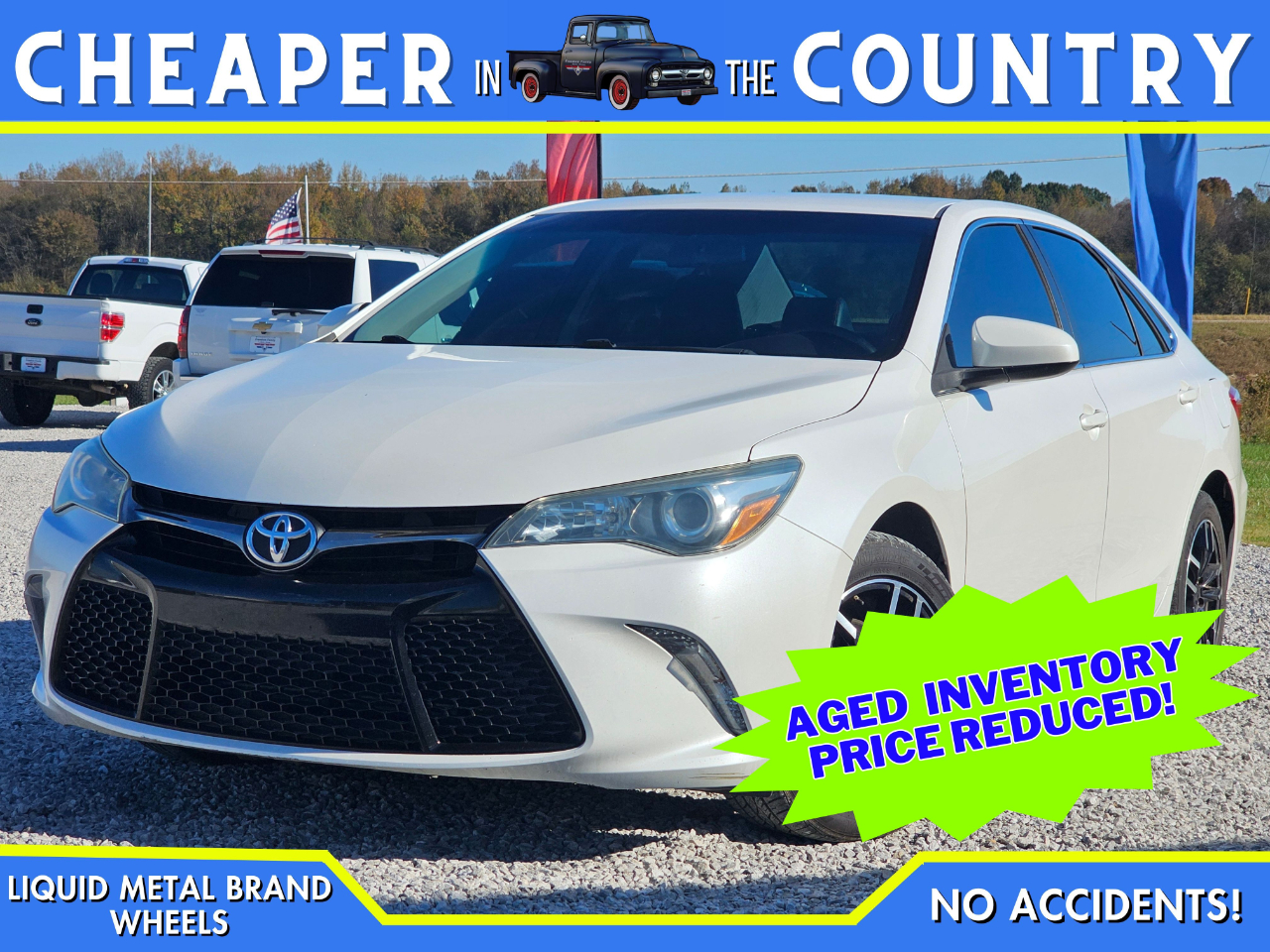 2016 Toyota Camry SE 4D Sedan