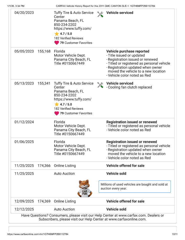 GMC Canyon SLE Crew Cab 4WD 2011