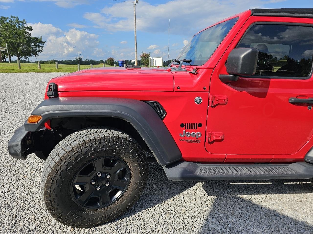 Jeep Wrangler Sport S 2 Door 4x4 2019