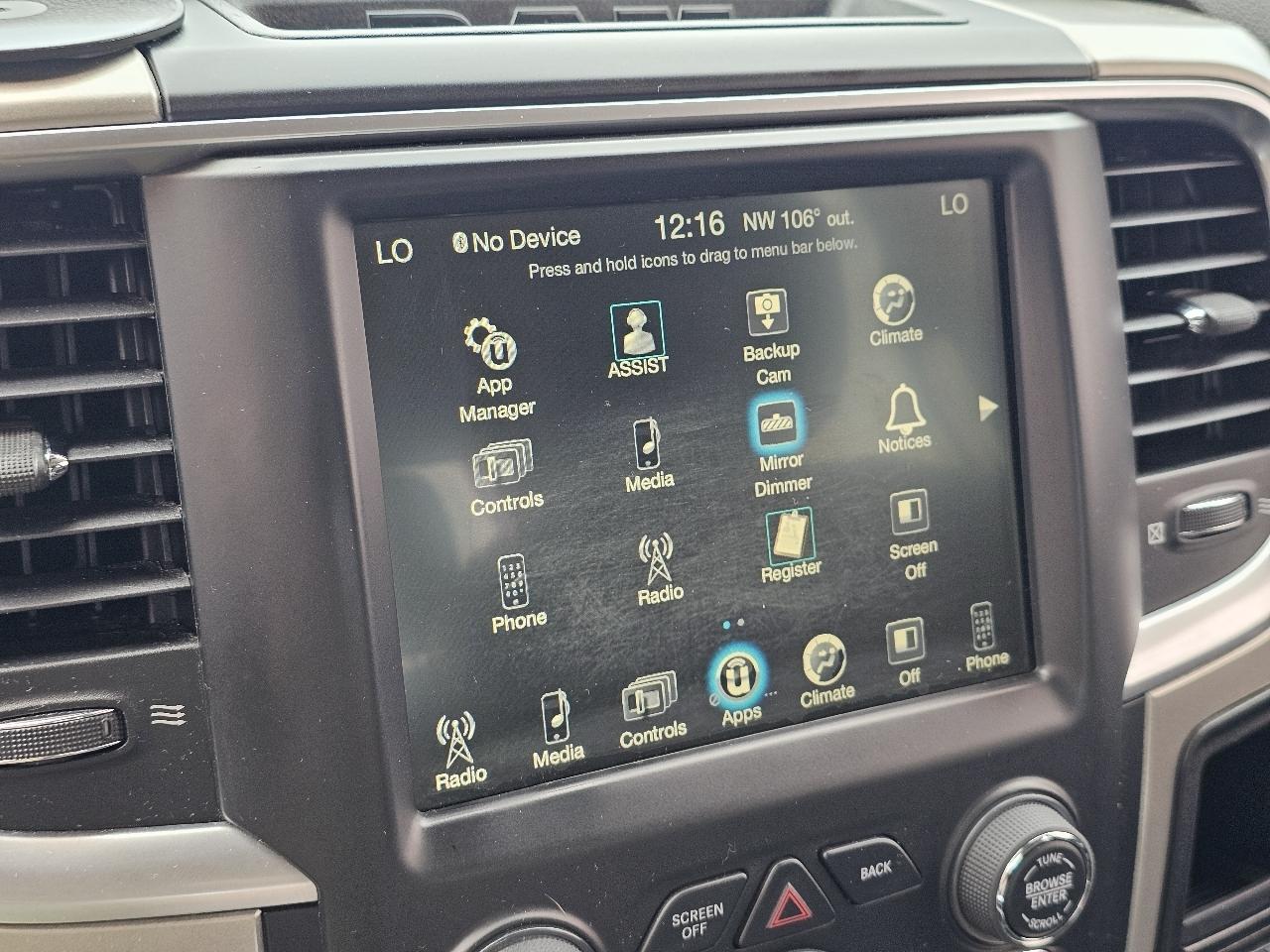 RAM 1500 Big Horn Crew Cab 4WD 2017
