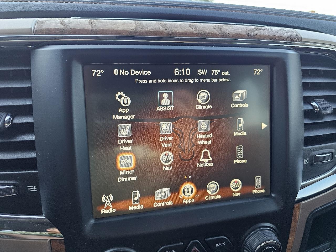 RAM 1500 Laramie Longhorn 4x4 Crew Cab 5'7" Box 2015