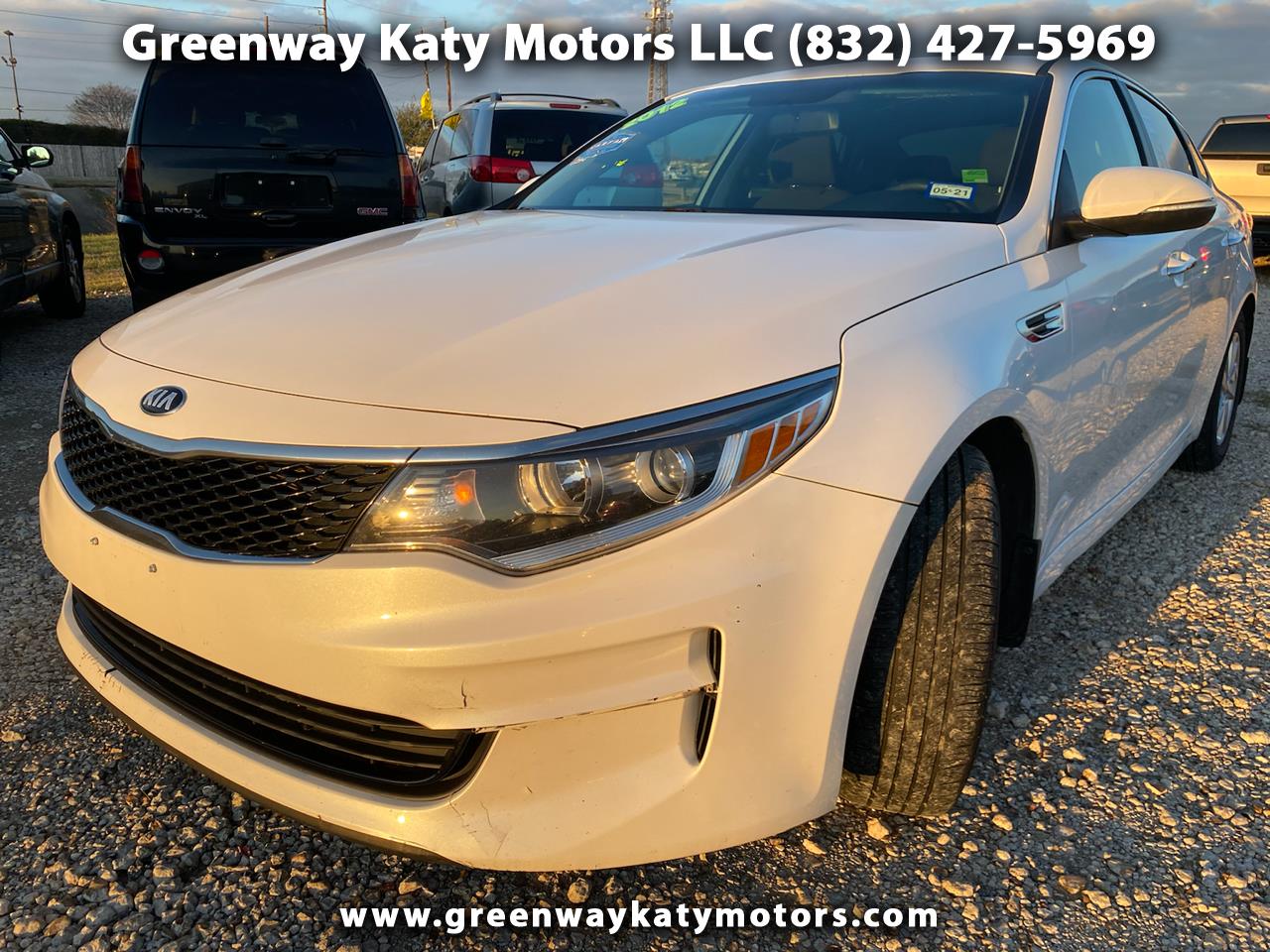 Used 2016 Kia Optima LX for Sale in Katy TX 77449 Greenway Katy Motors LLC