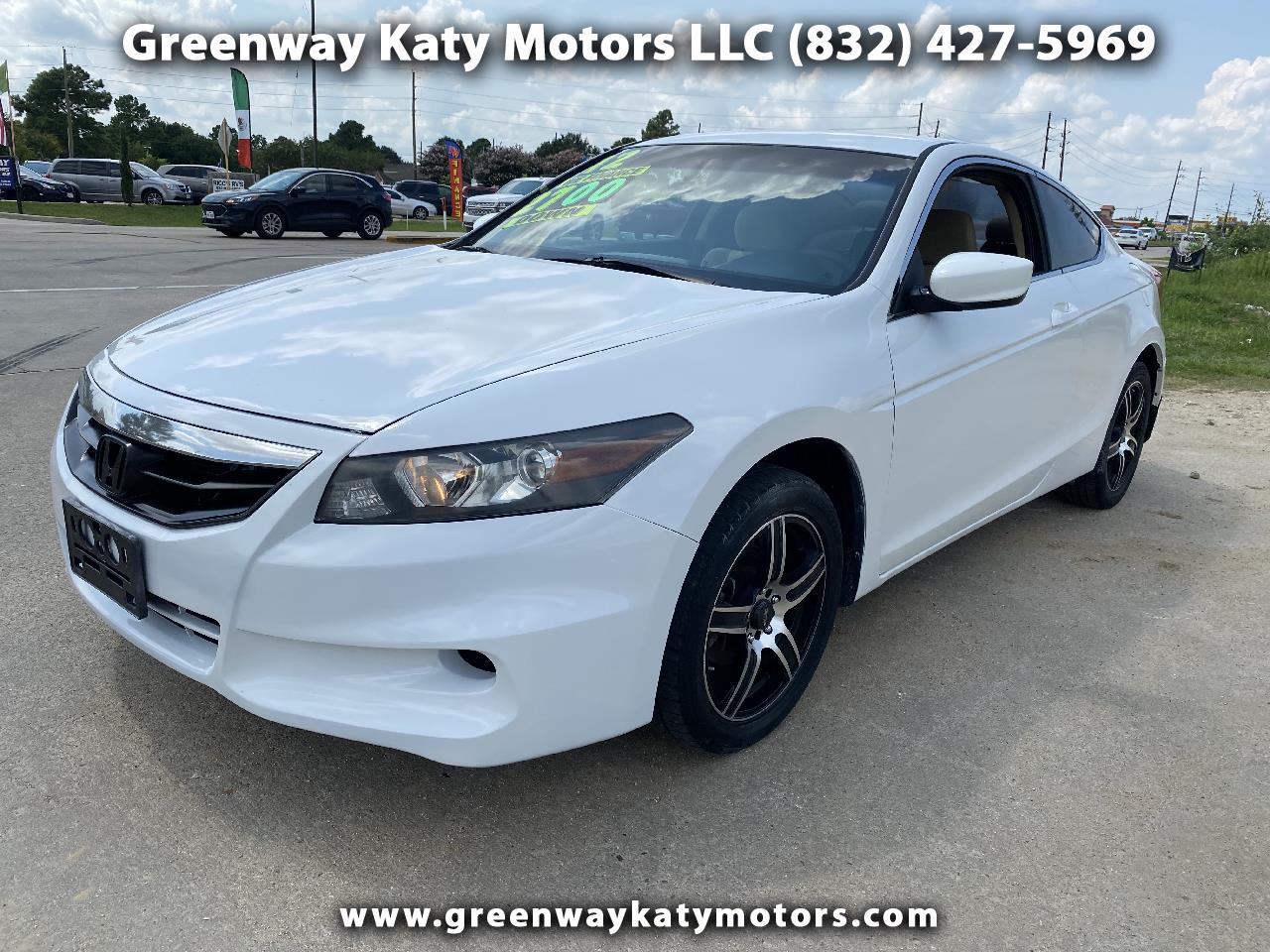 Used 2012 Honda Accord LXS Coupe AT for Sale in Katy TX 77449 Greenway