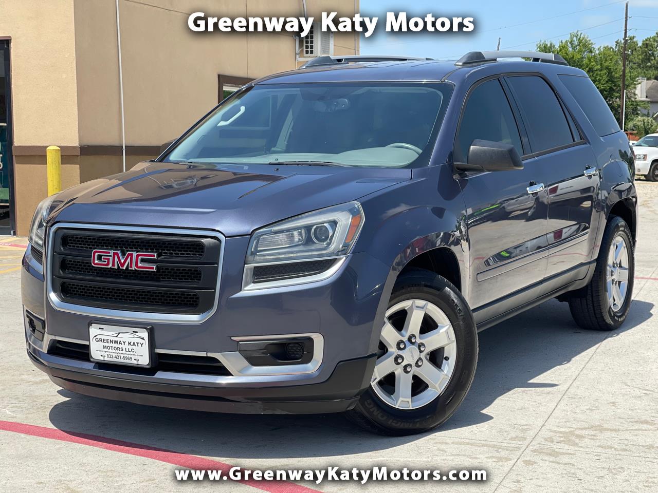 Used 2014 GMC Acadia SLE2 FWD for Sale in Katy TX 77449 Greenway Katy
