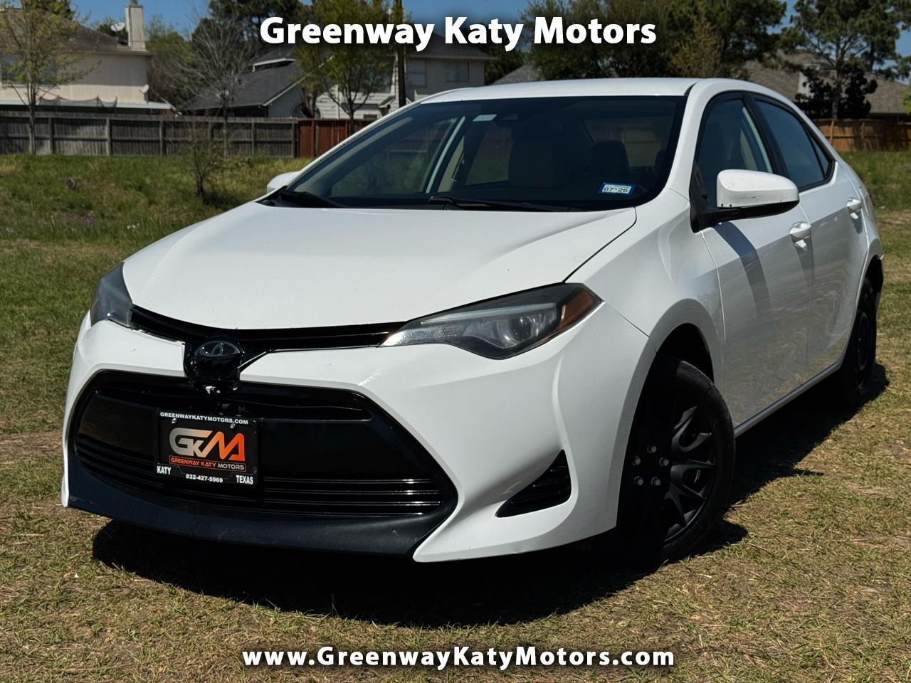 Toyota Corolla LE CVT 2017