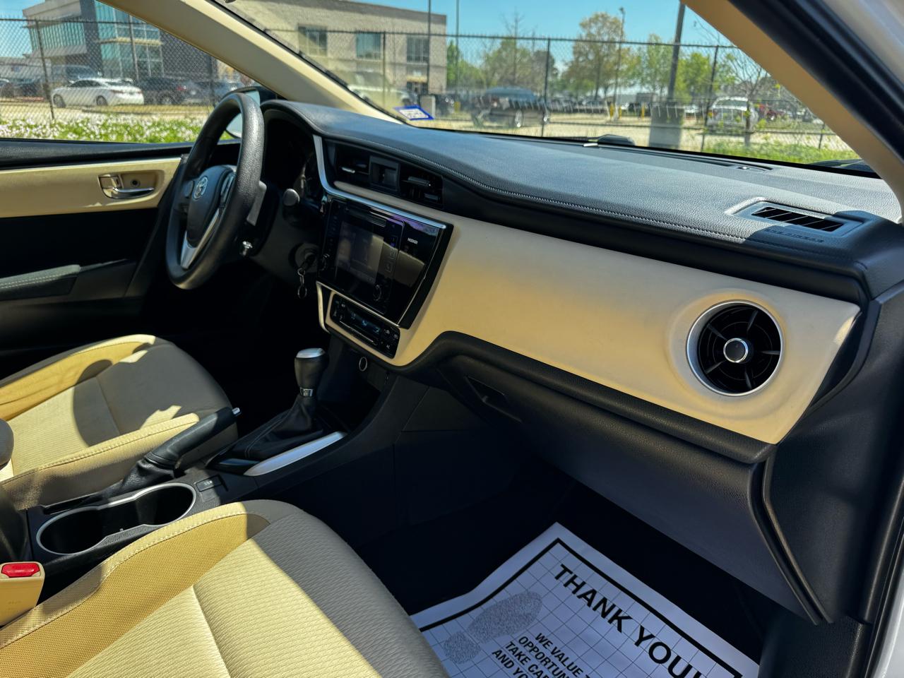 Toyota Corolla LE CVT 2017