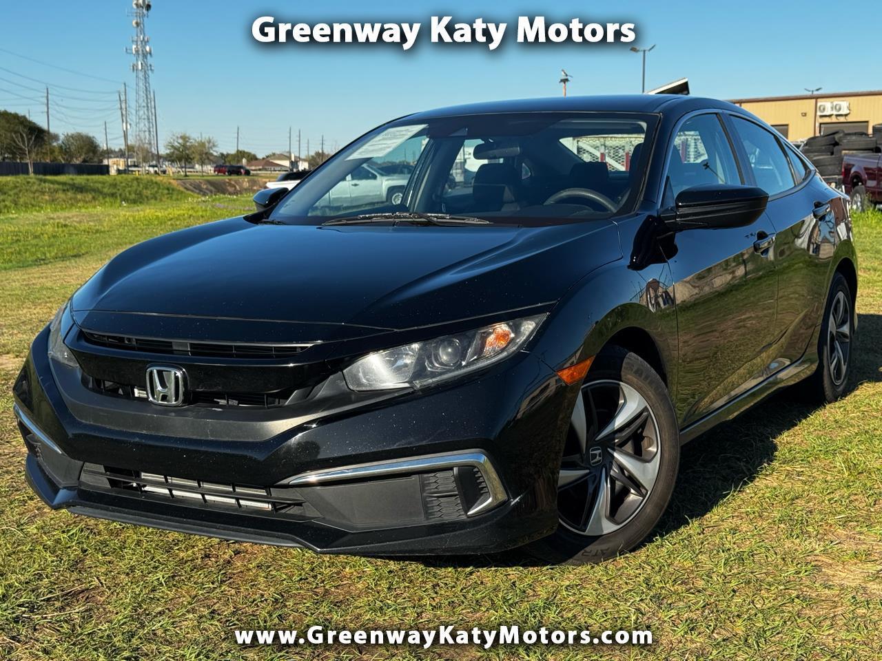 Honda Civic LX Honda Sensing Sedan CVT 2020