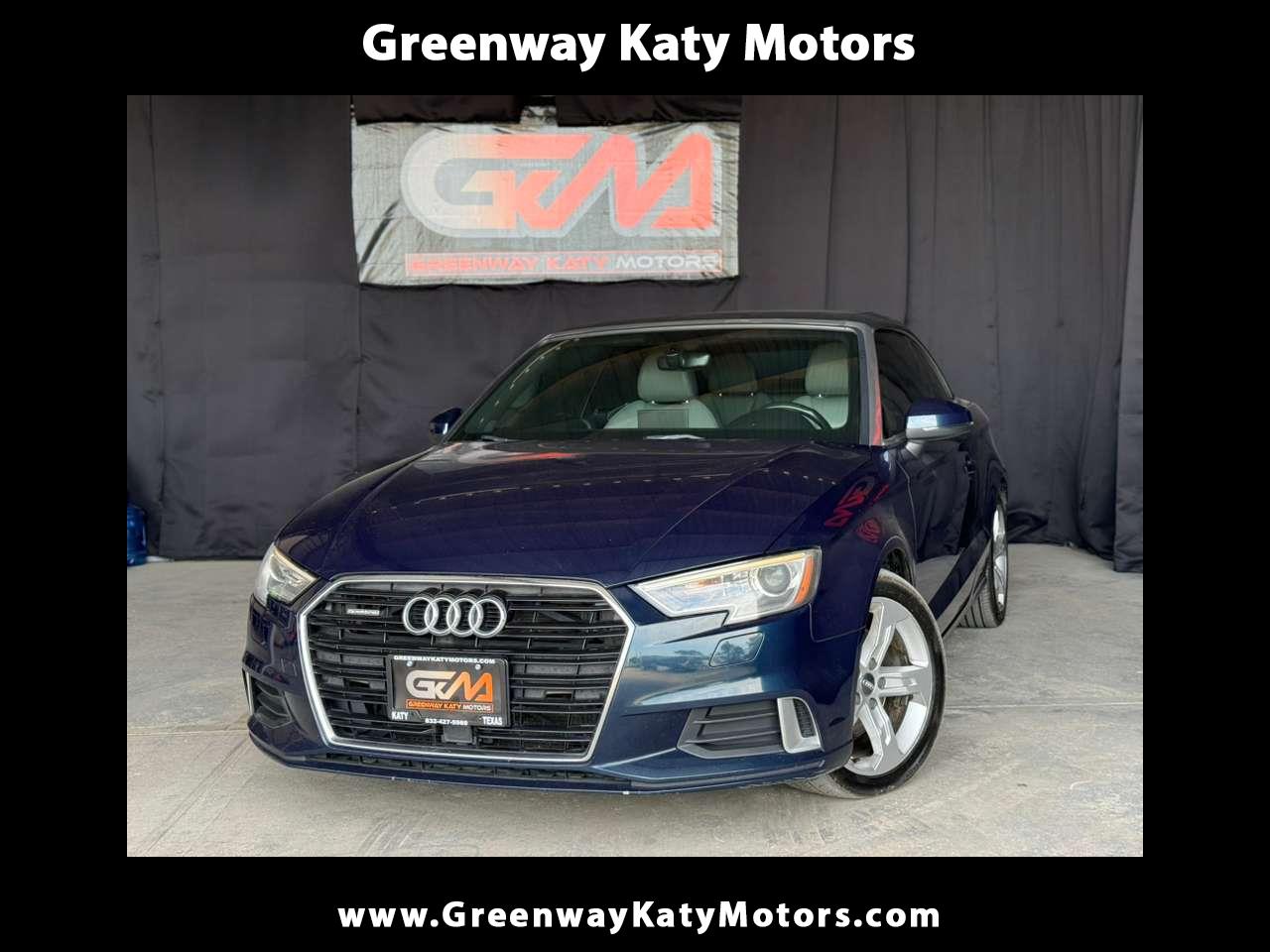 2018 Audi A3 2.0 TFSI Premium quattro Cabriolet