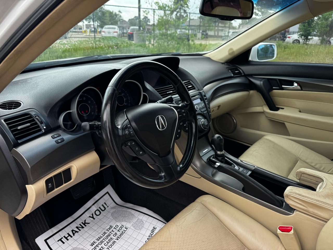 Acura TL 6-Speed AT with Tech Package and 18-In. WP 2012