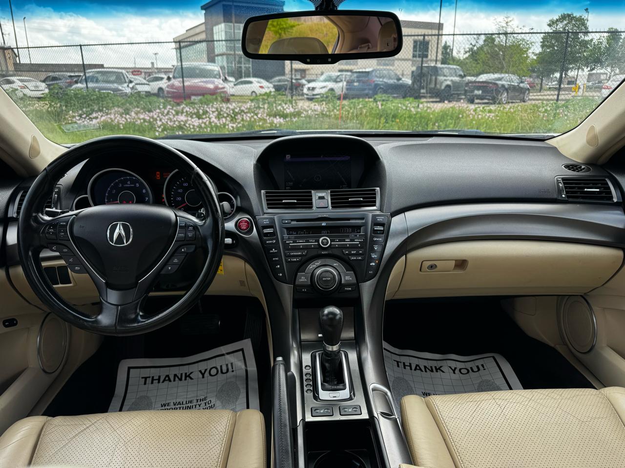 Acura TL 6-Speed AT with Tech Package and 18-In. WP 2012