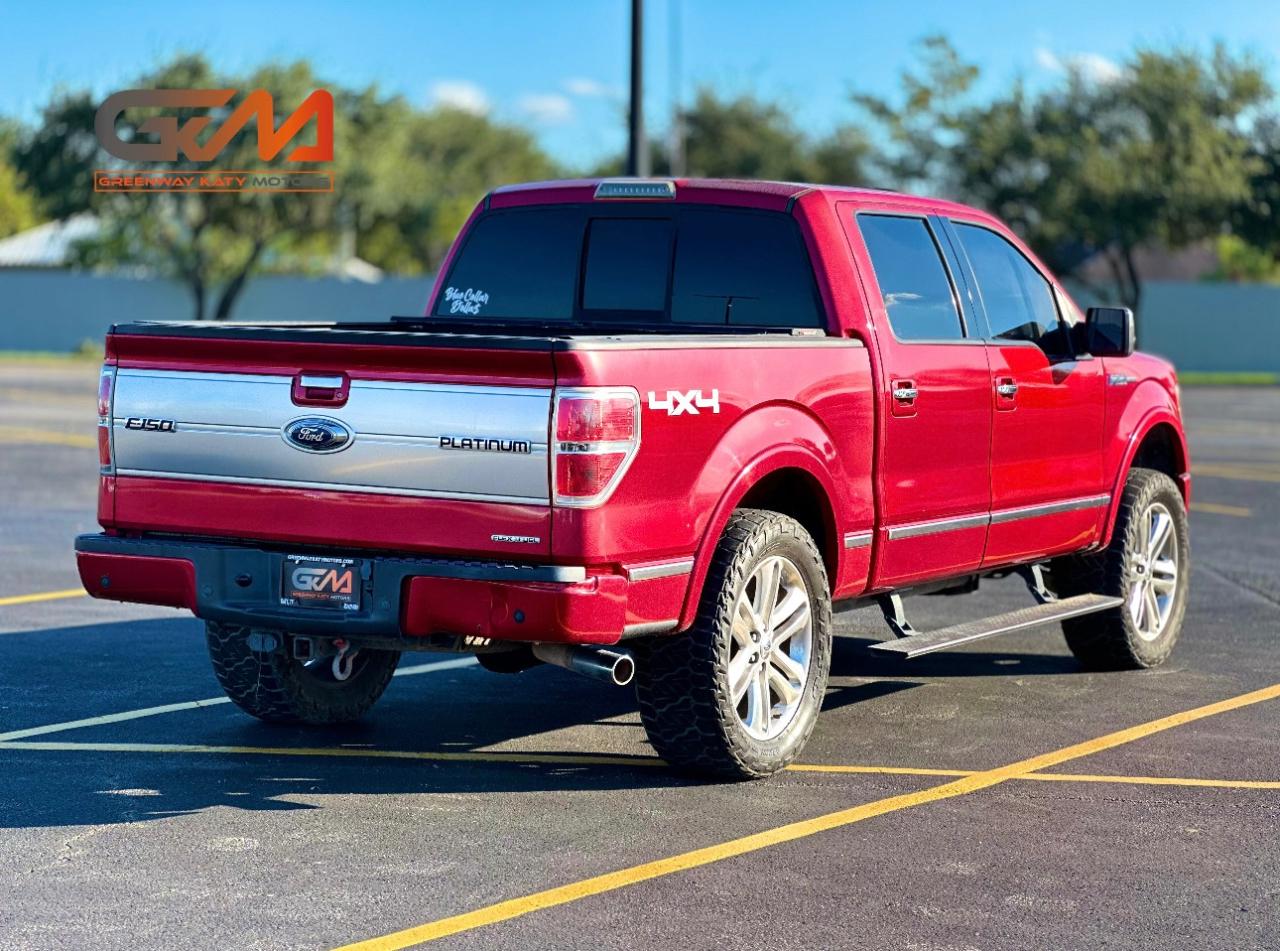 Ford F-150 Platinum SuperCrew 5.5-ft. Bed 4WD 2012
