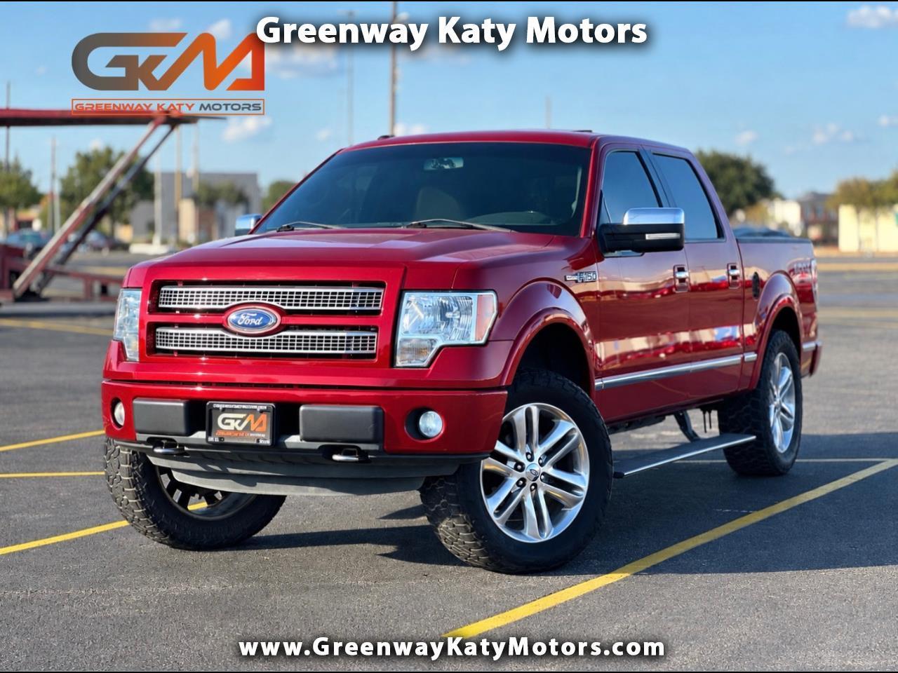2012 Ford F-150 Platinum SuperCrew 5.5-ft. Bed 4WD