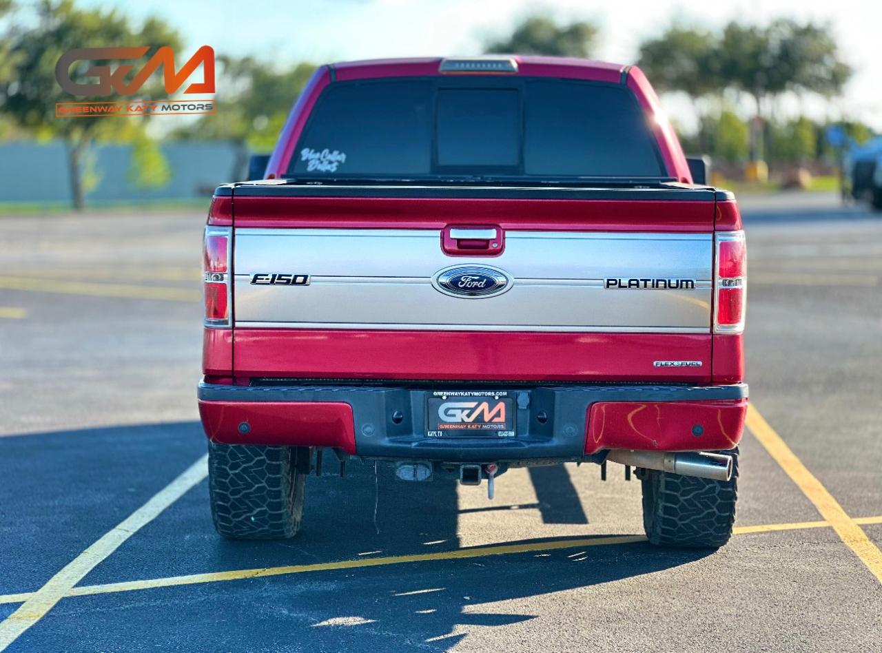 Ford F-150 Platinum SuperCrew 5.5-ft. Bed 4WD 2012