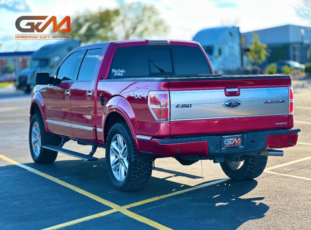 Ford F-150 Platinum SuperCrew 5.5-ft. Bed 4WD 2012