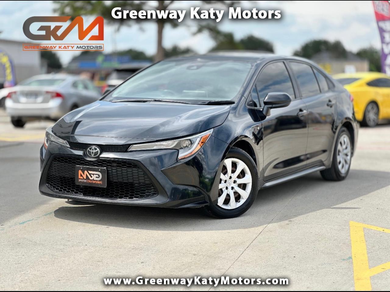 2020 Toyota Corolla LE 4D Sedan