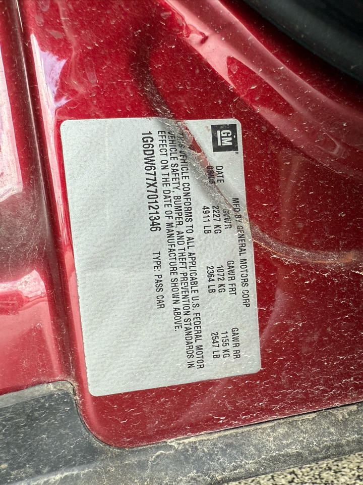 Cadillac STS 4dr Sdn V6 2007