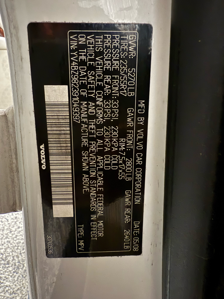 Volvo XC70 4dr Wgn 3.2L 2009 Volvo XC70 4dr Wgn 3.2L 2009