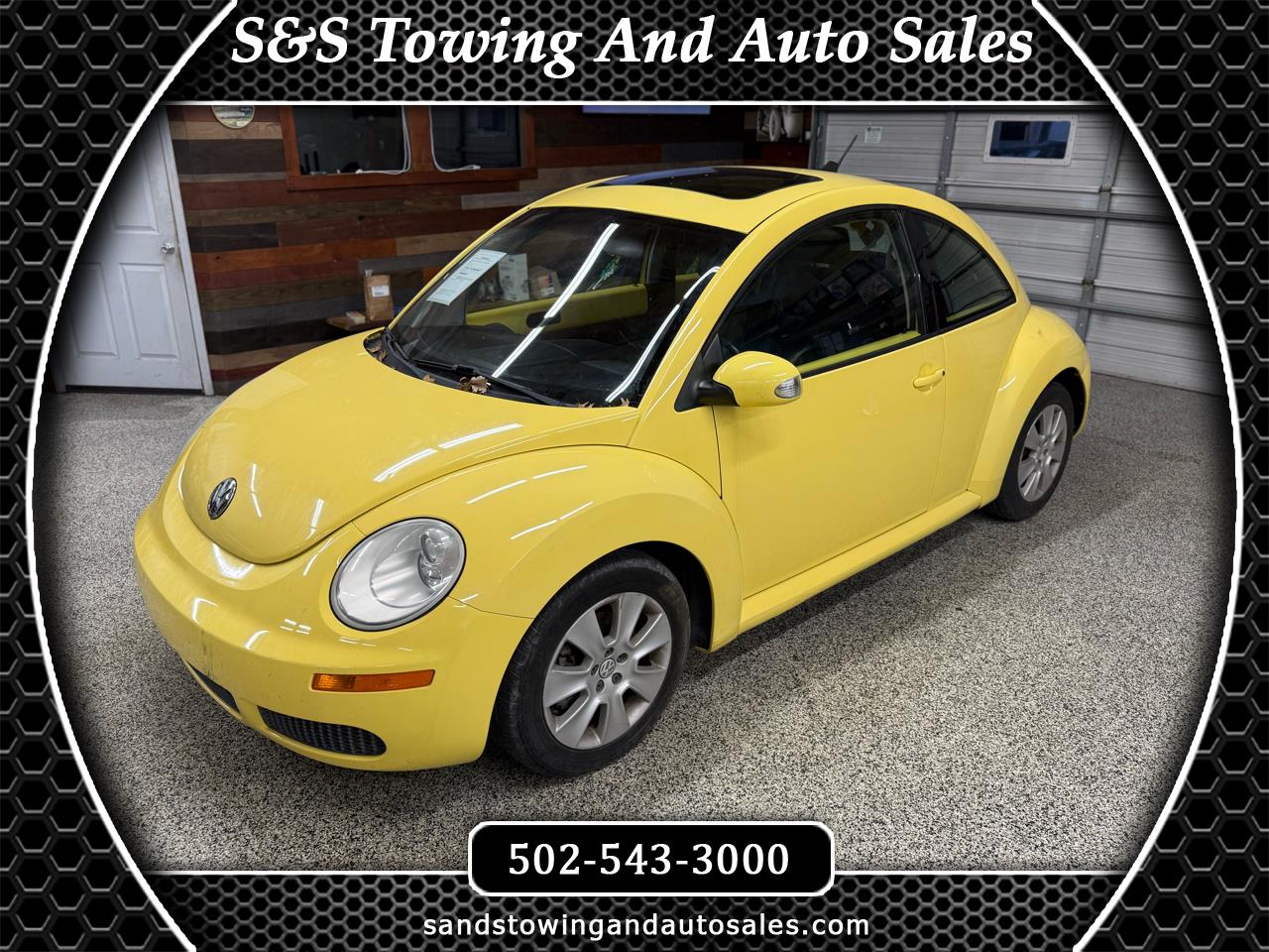 2009 Volkswagen New Beetle Coupe 2dr Man S PZEV