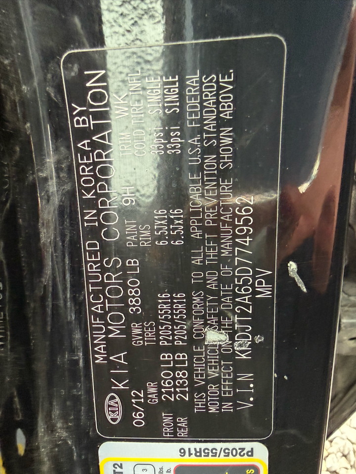 Kia Soul 5dr Wgn Auto + 2013