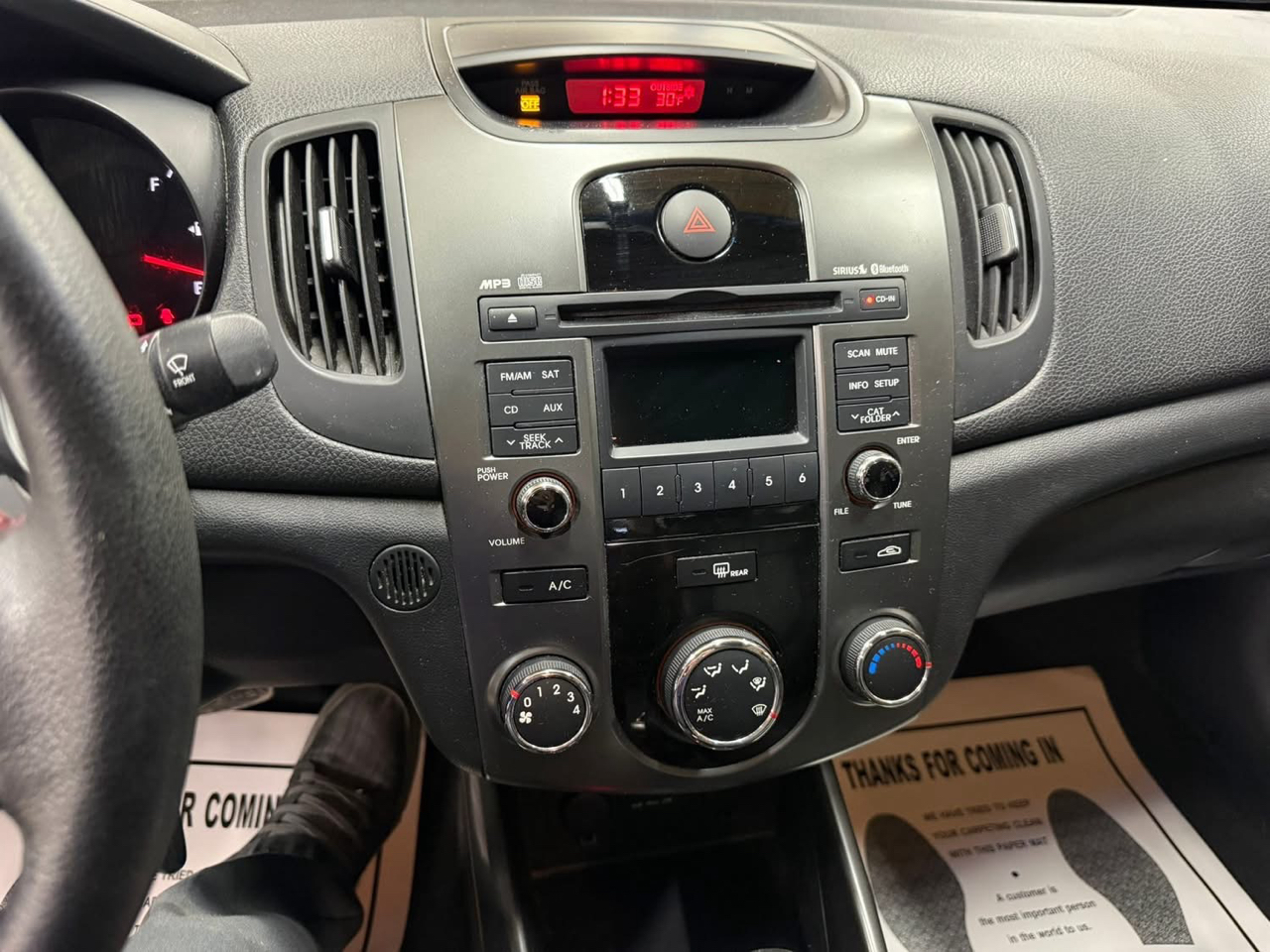 Kia Forte 4dr Sdn Auto SX 2012