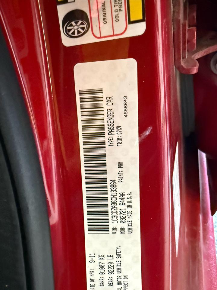 Dodge Avenger 4dr Sdn SE 2012