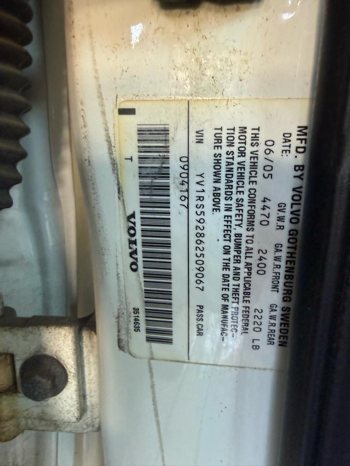 Volvo S60 2.5L Turbo Auto 2006