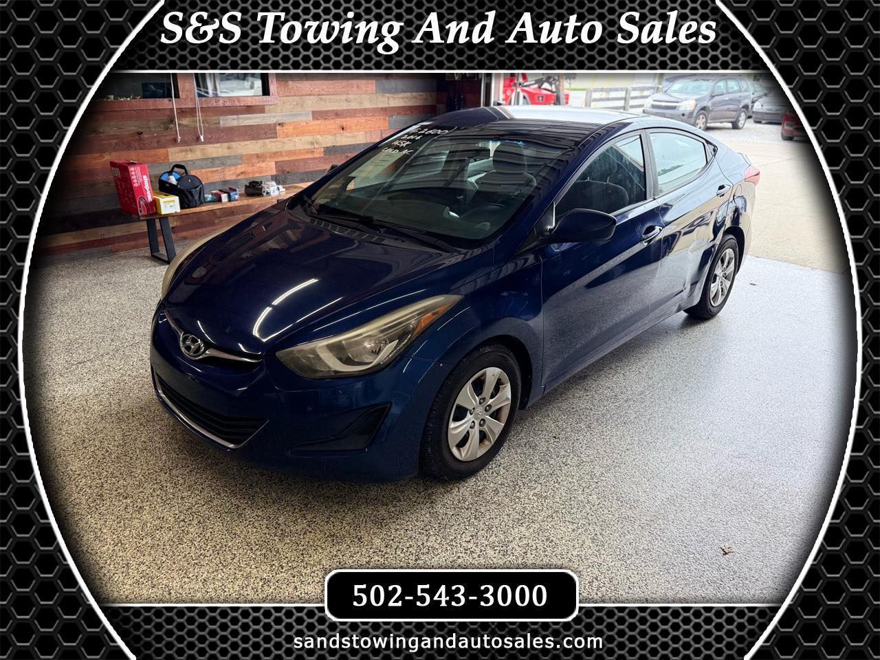 2016 Hyundai Elantra 4dr Sdn Auto SE (Alabama Plant)