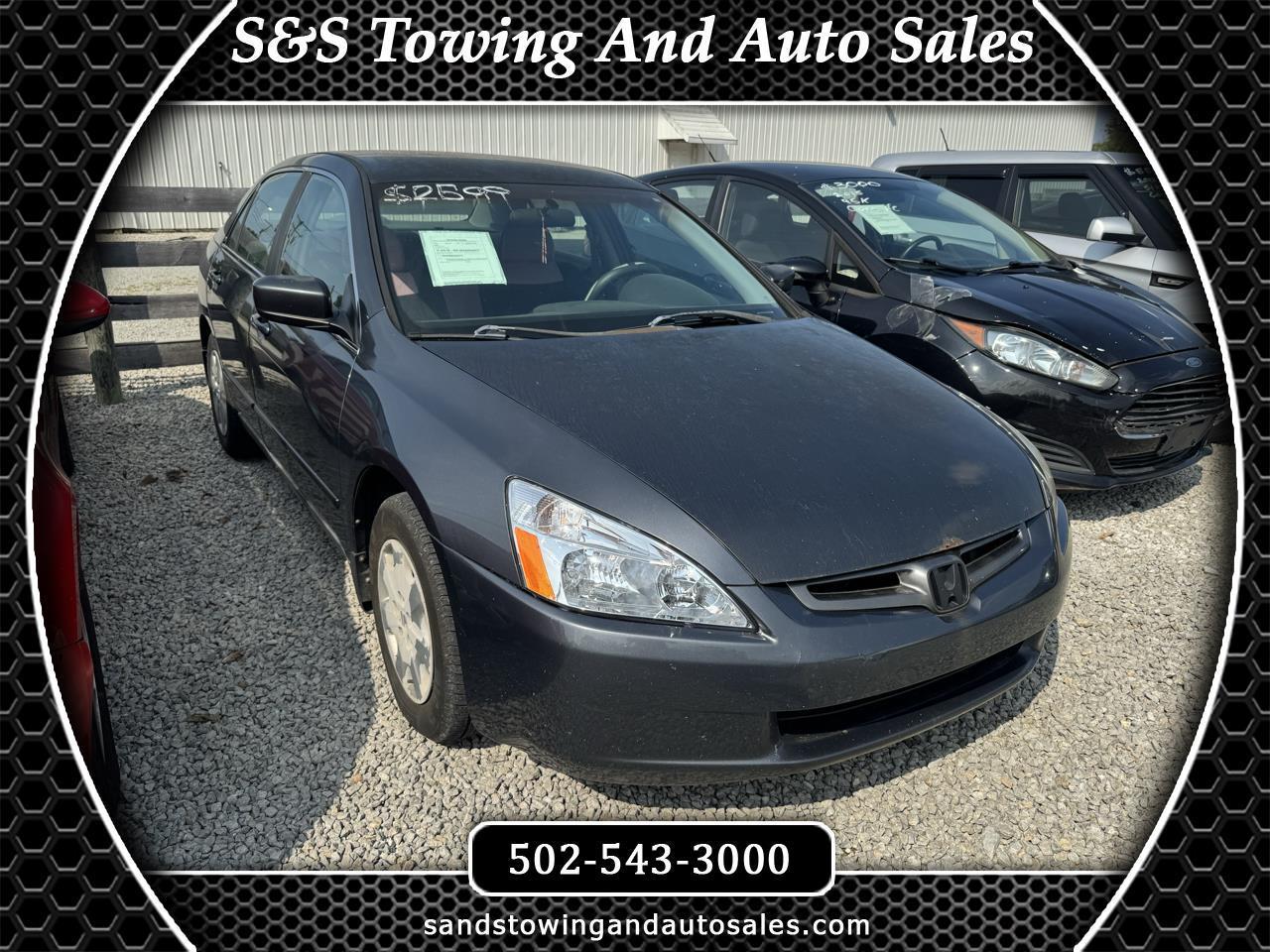 2003 Honda Accord Sdn LX Auto