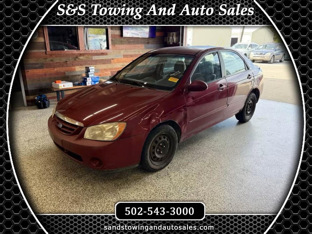 2005 Kia Spectra 4dr Sdn LX Manual