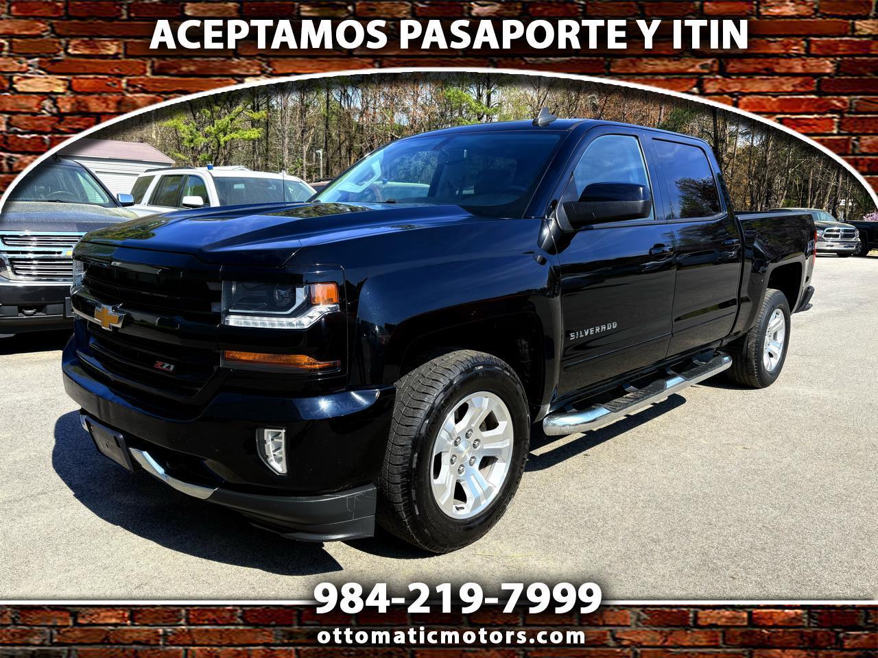 2017 Chevrolet Silverado 1500 LT Z71 Crew Cab 4WD