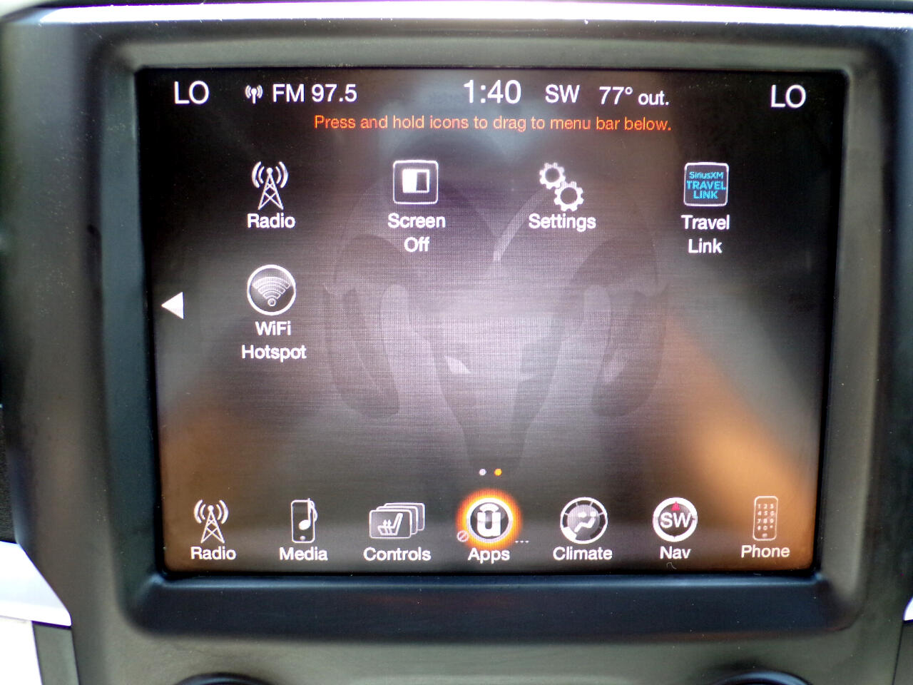 RAM 2500 Big Horn 4x4 Crew Cab 8' Box 2016 RAM 2500 Big Horn 4x4 Crew Cab 8' Box 2016