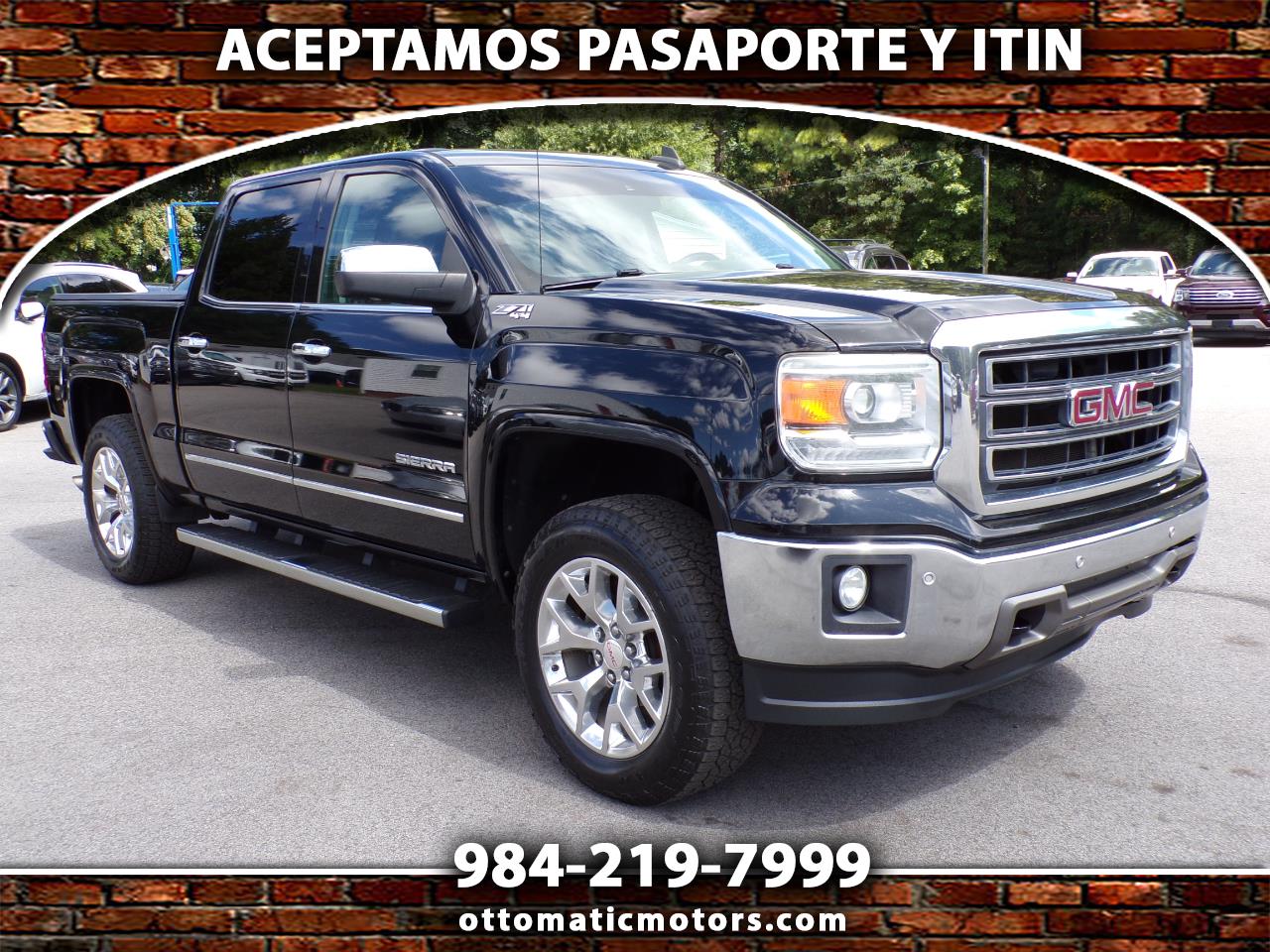 GMC Sierra 1500 SLT Crew Cab 2015 GMC Sierra 1500 SLT Crew Cab 2015