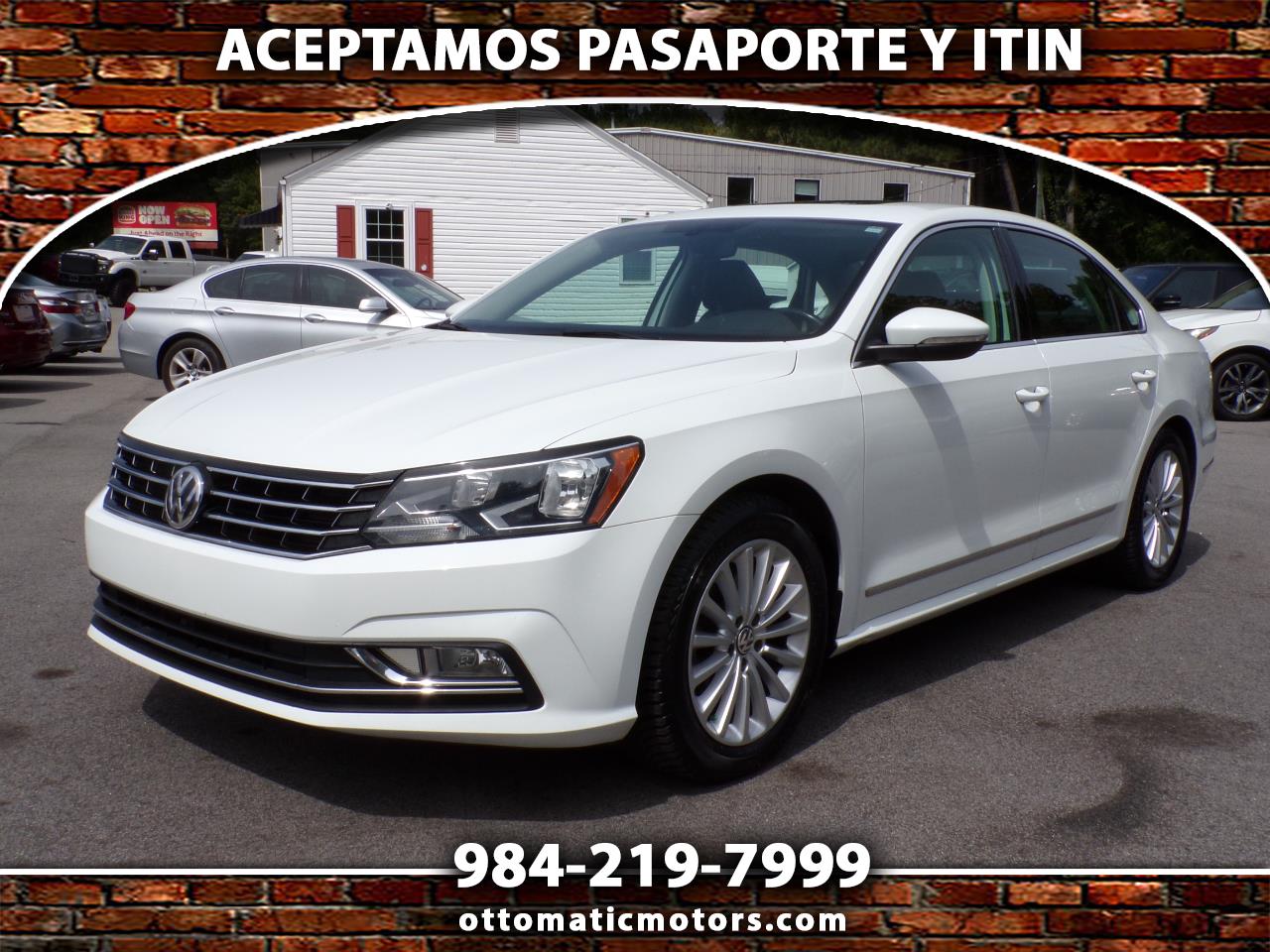 Volkswagen Passat SE 2016 Volkswagen Passat SE 2016