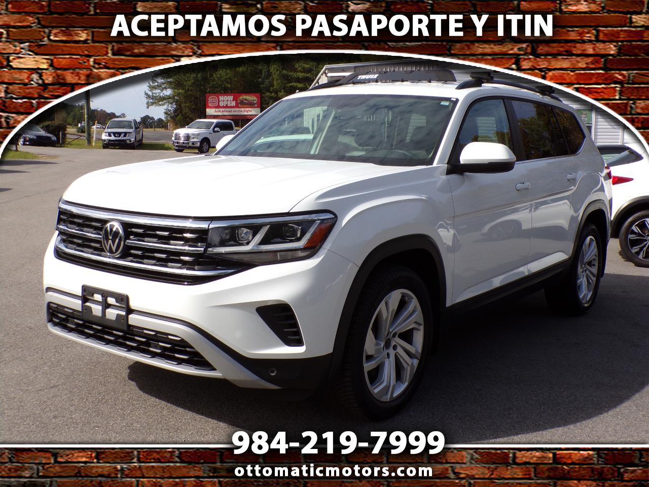 Volkswagen Atlas V6 SE w/Technology 2021 Volkswagen Atlas V6 SE w/Technology 2021