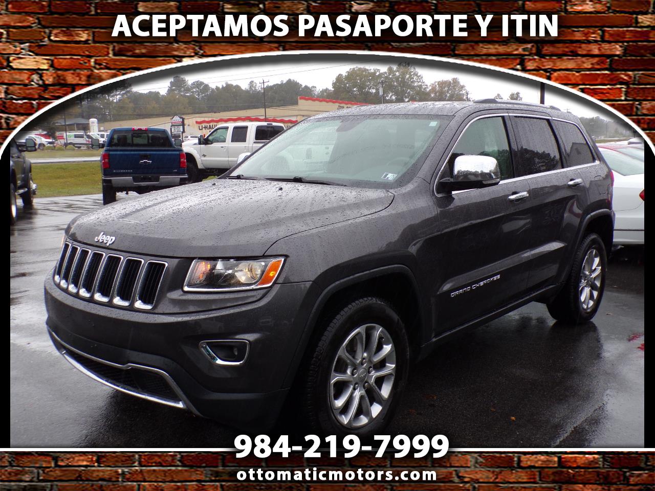 Jeep Grand Cherokee Limited 4WD 2016 Jeep Grand Cherokee Limited 4WD 2016