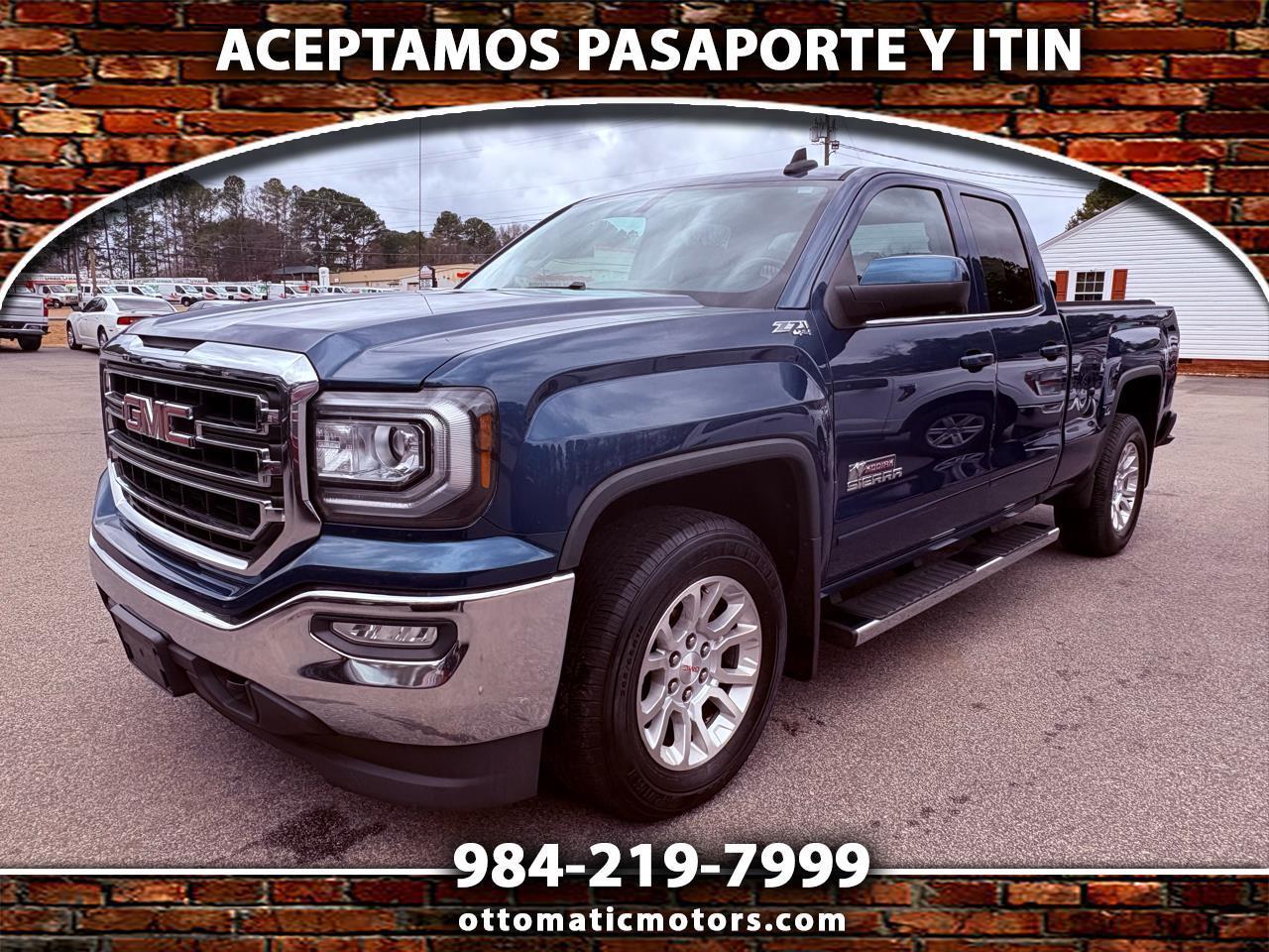 2018 GMC Sierra 1500 4WD Ext Cab 143.5" SLE