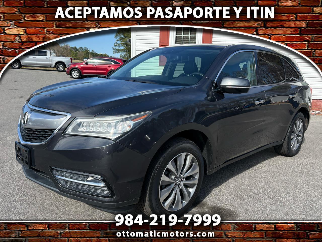 2014 Acura MDX SH-AWD 6-Spd AT w/Tech Package