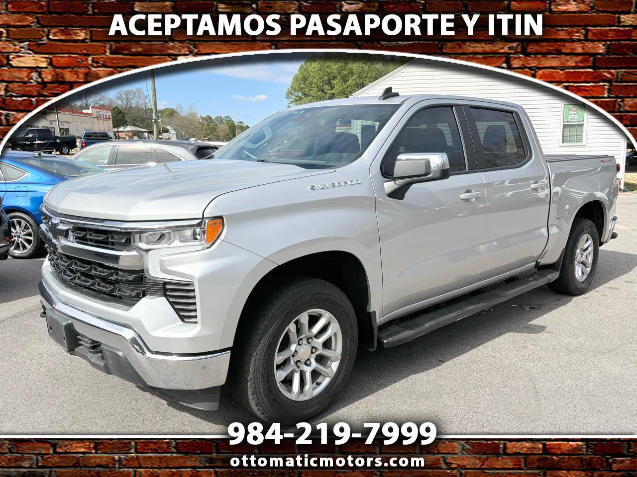 2022 Chevrolet Silverado 1500 4WD Crew Cab 143.5" LT