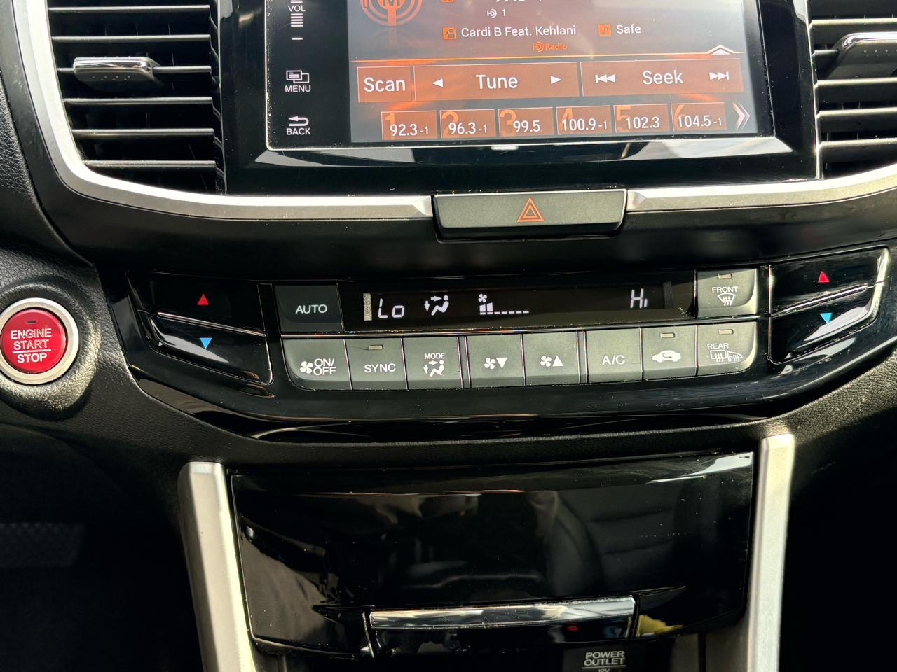 Honda Accord Touring V6 Sedan 6-Spd AT 2017