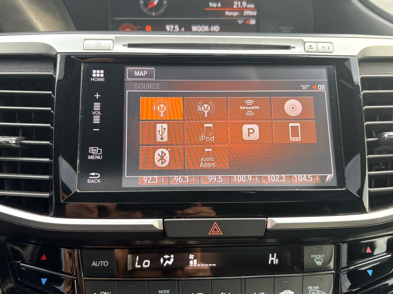 Honda Accord Touring V6 Sedan 6-Spd AT 2017