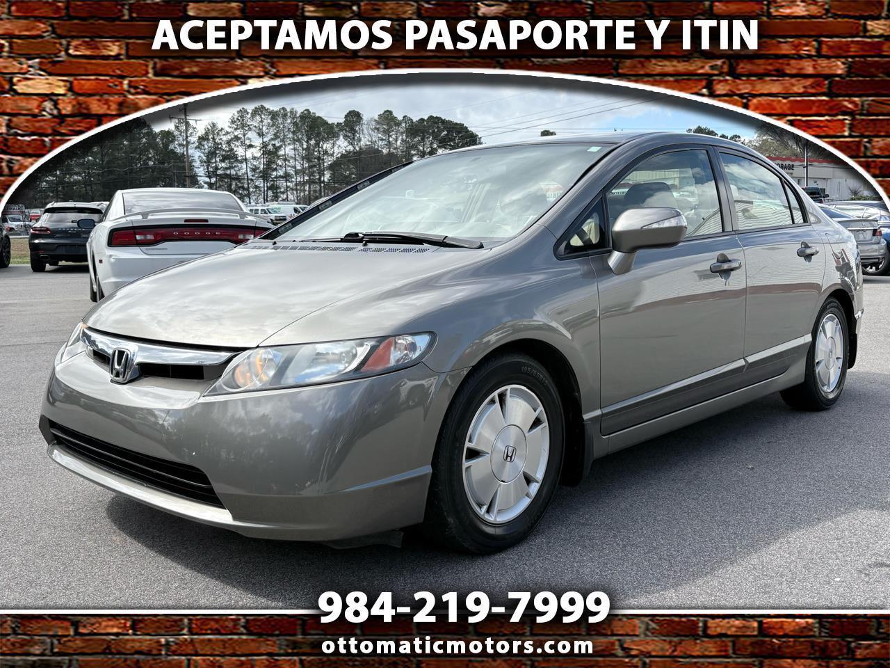 Honda Civic Hybrid Sedan 2007