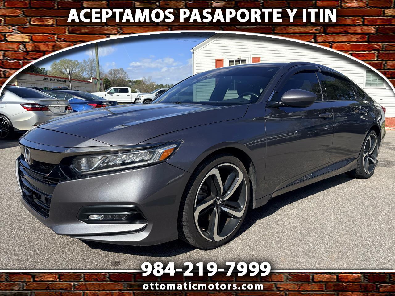 2019 Honda Accord Sport 4D Sedan