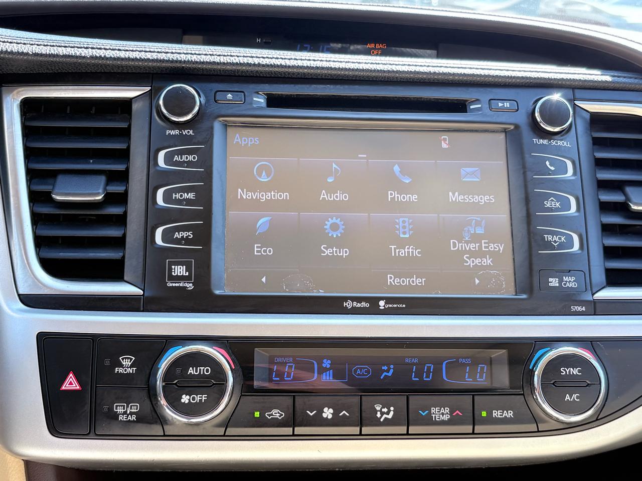 Toyota Highlander Limited 2015