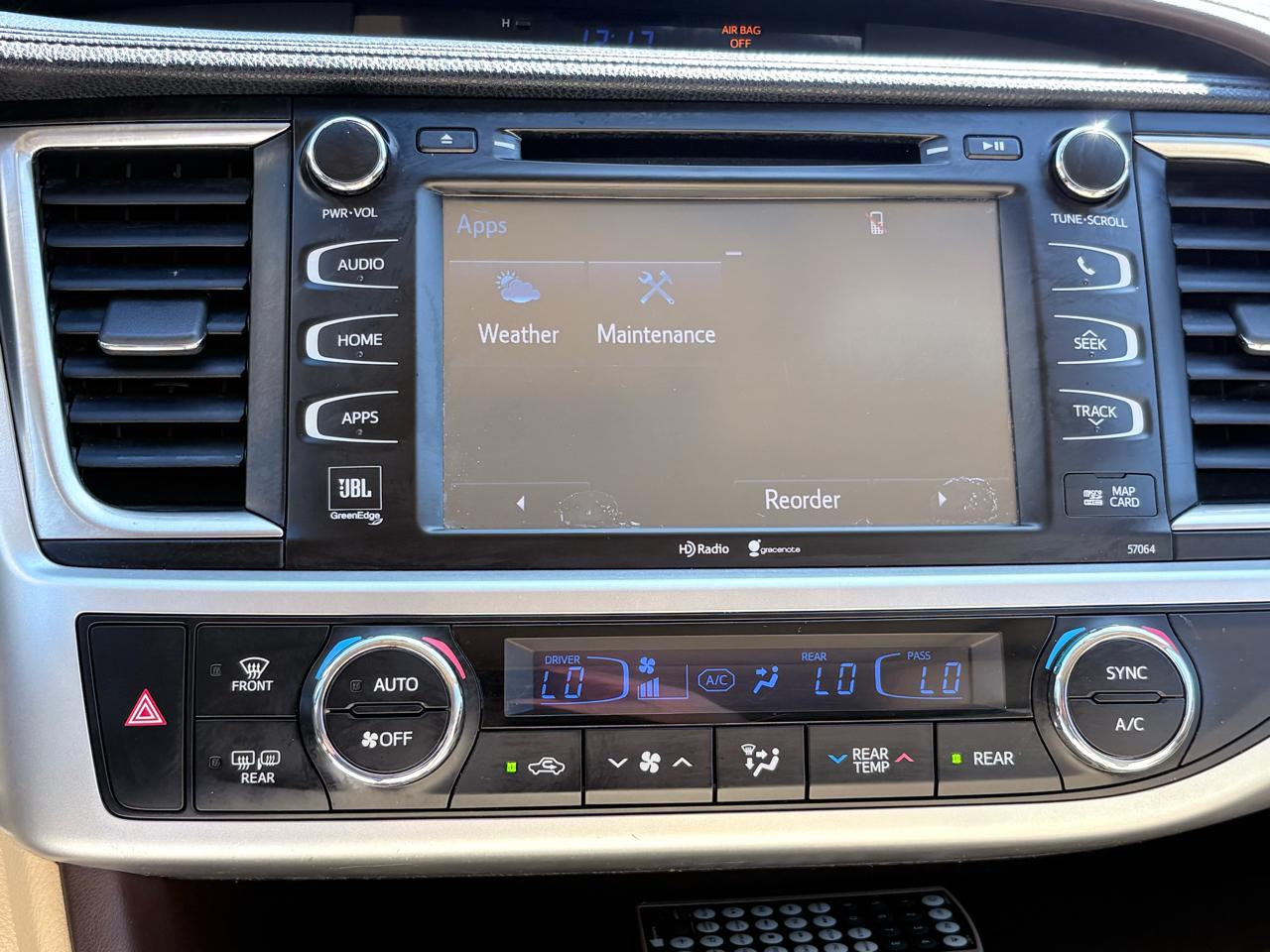 Toyota Highlander Limited 2015